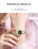 CURREN 9101 Women's Square Dial Quartz Casual Wristwatch