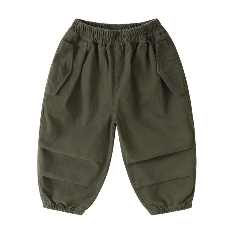 Pure Cotton Woven Pants, Autumn Pants, Spring and Autumn Style Children's Clothing, Toddler Pants for 1-3 Year Olds, New Autumn Long Pants, Stylish