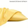 1 Piece Silky Stain Pillowcase Silky Pillowcase Natural Silk Pillowcase Mulberry Silk Pillow Case Standard