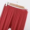 Damen Plus Size Schlankmachende High-Waist Modal Leggings - Dünne Neun-Punkt-Hose für Frühling und Herbst