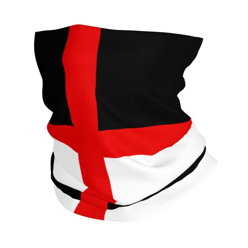 

Custom Knights Templar Flag Bandana Neck Cover Windproof Wrap Ride Motorcycle Mask Scarf Unisex Warm Headwear Tube Balaclava