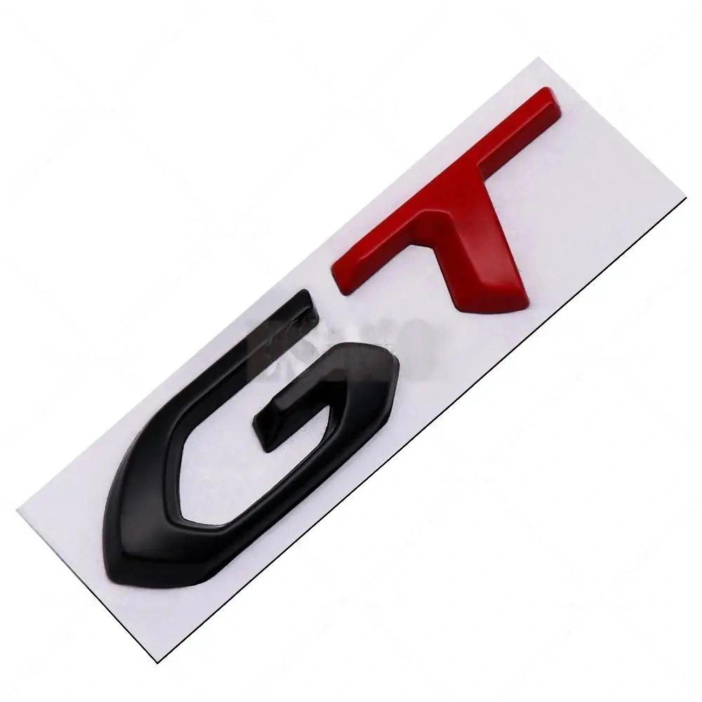 3D Metall GT Abzeichen Aufkleber Seitenkotflügel Kofferraum Heck Emblem Aufkleber