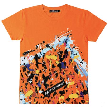 ONE OK ROCK 2019-2020 "Eye of the Storm" JAPAN Tour Official Merchandise T-Shirt - C/ORANGE (L)