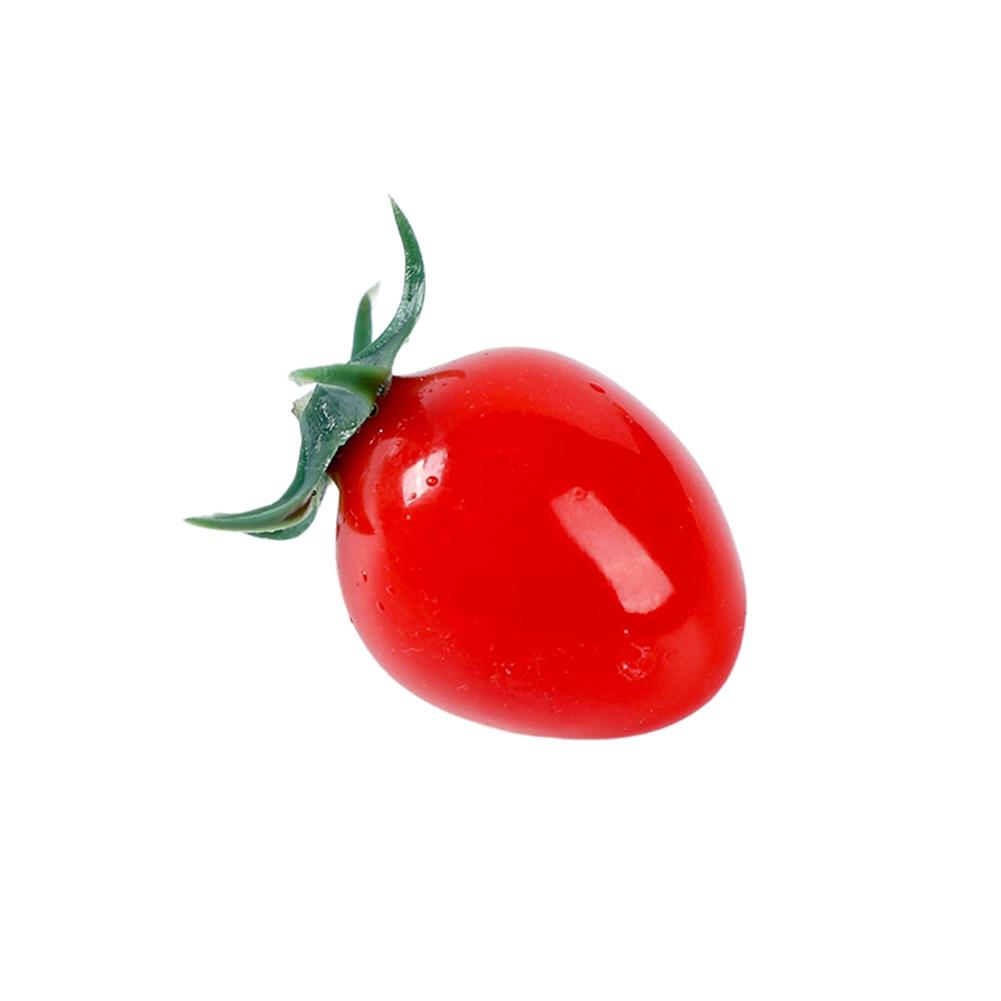 30 Pieces Artificial Tomatoes Fake Fruit Decoration for Kitchen Dining Room Photography Props with Realistic Look