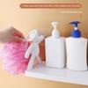 Wall Mounted Person Shelves No Punch Bathroom Wall Shelf Kitchen Spice Bottle Storage Organizer Rack