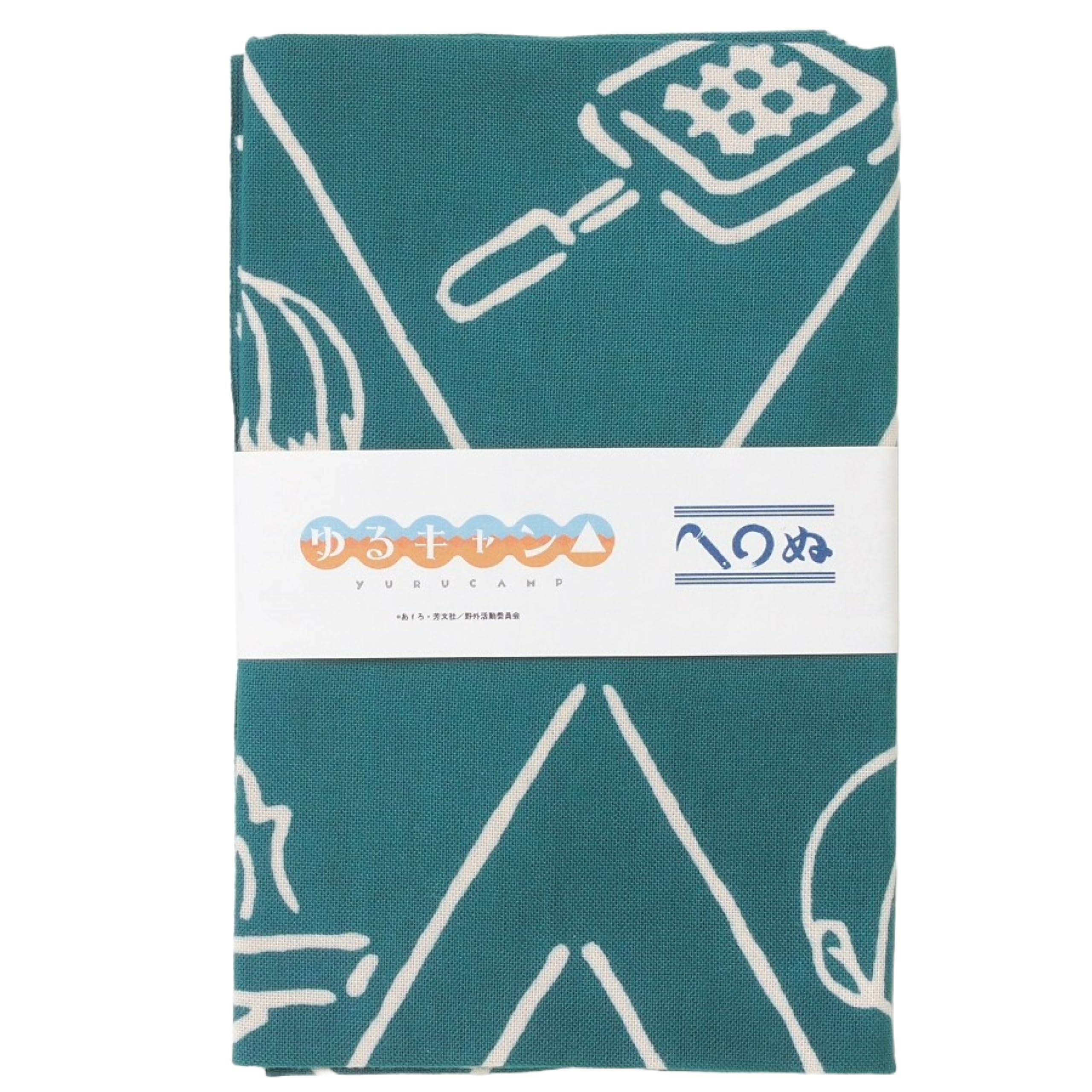 

Yuru x Kamawanu Tenugui Cotton Collaboration Camp Hand-Dyed (Green) 100% зелёный
