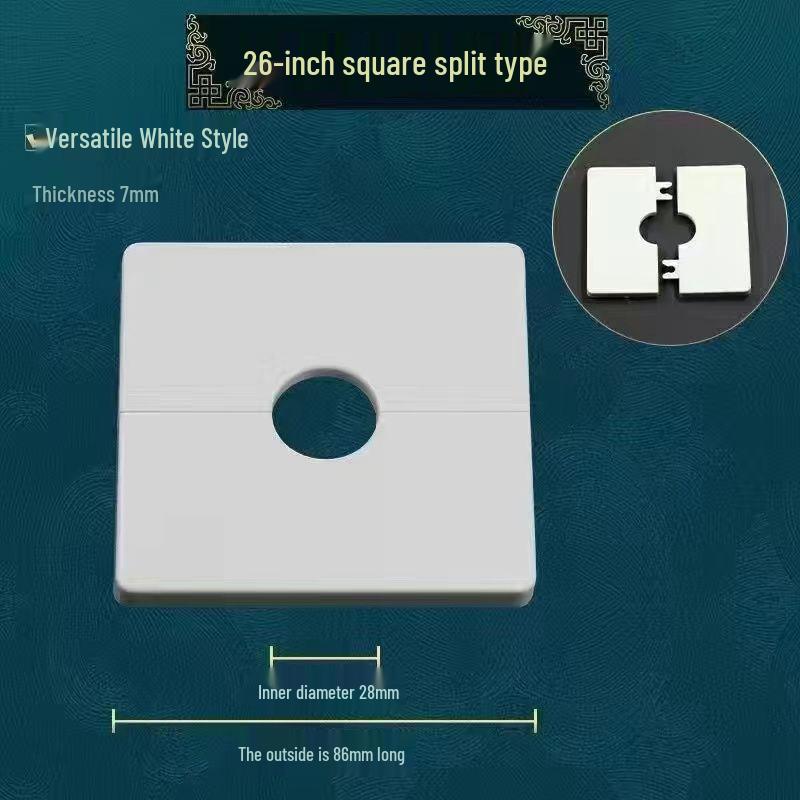 Self-Adhesive Decorative Wall Hole Cover for Faucets and Air Conditioners