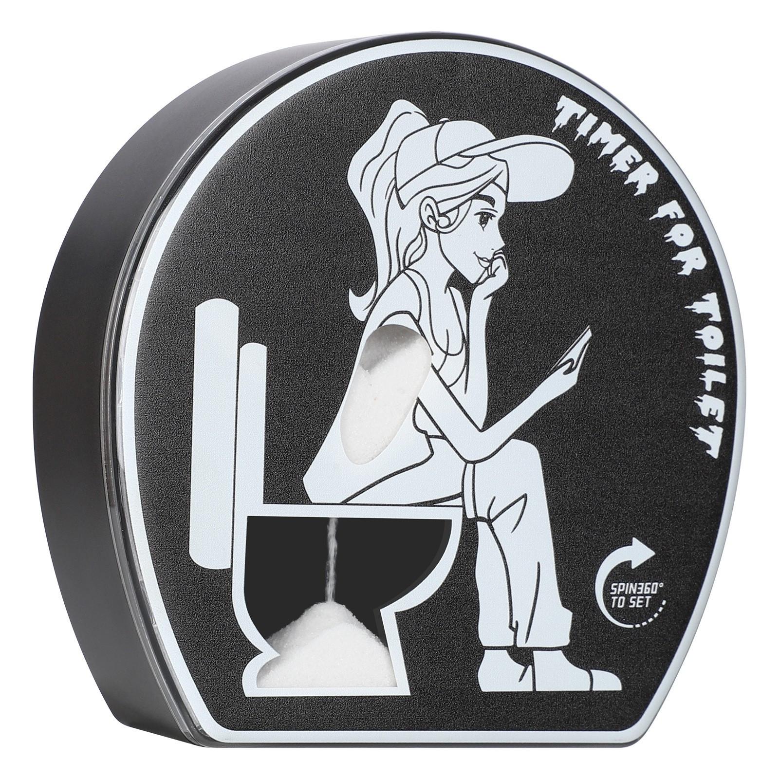 

Популярная игра-украшение таймера для туалета, пятиминутное время, подарок для папы, подарок для мужчины, украшение для туалета, забавный подарок One Size