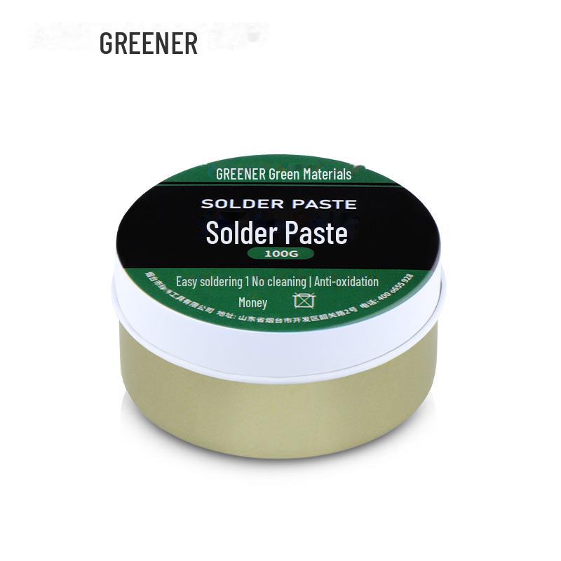 

Паяльная паста Green Forest и канифольный флюс для электропаяльника и ремонта мобильных телефонов 100g