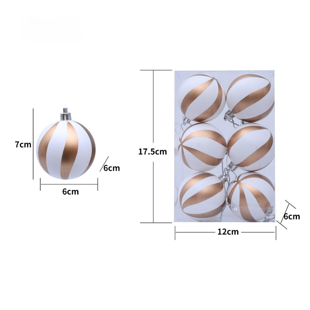 Weihnachtsdekoration, bemalte gestreifte Kugel, Weihnachten, Hochzeit, Bar, Innendekoration, Dekoration, Christbaumschmuck