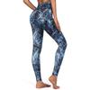 Women's Casual High-waisted Elastic Multi-color Exercise Patchwork Pocket Leggings Yoga Pants - Pants