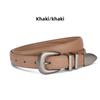 Mei Mary Women's genuine leather belt - stylish and versatile waist belt for dresses, jeans, and pants