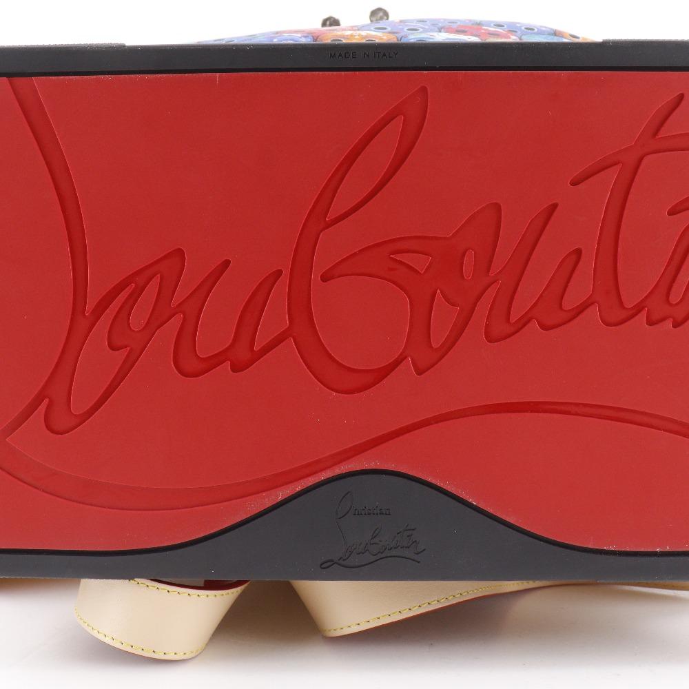 Christian Louboutin Zaino Funk Explorer Funk Zaino Zaino Daypack Borchie Messicane multicolore Nylon/pelle da uomo Usato