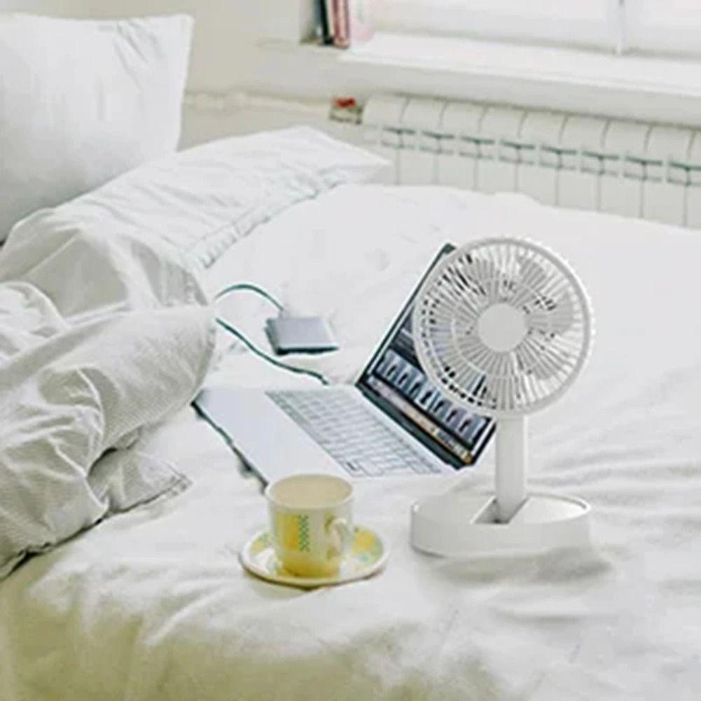 3600mAh/1800mAh Desktop Table Fan 4 Speed Adjustable Mini USB Fan USB Desk Fan  Outdoor Camping
