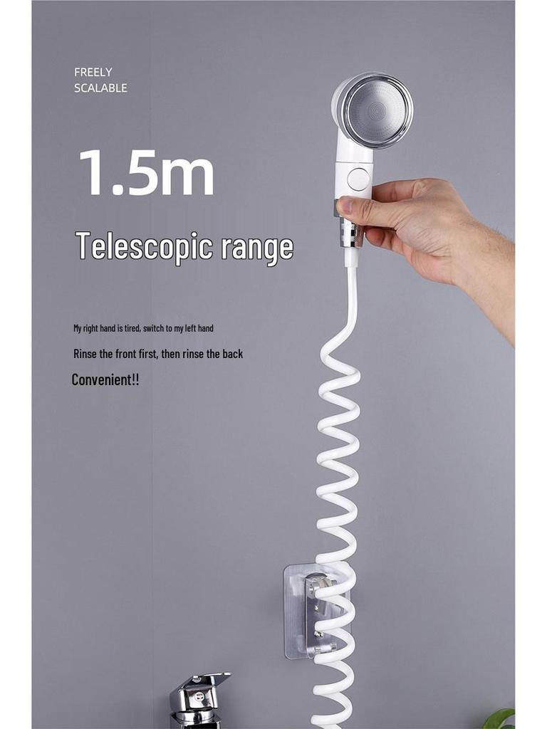 Uniwersalny Obrotowy Aerator Przedłużający Baterię Łazienkową - Głowica Przeciwbryzgowa do Mycia i Płukania Włosów