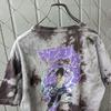 [USED] Vintage 2000s Naruto Shippuden Sasuke Curse Seal Chidori Anime T-Shirt