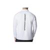 Under Armour Printed Logo Stand Collar Half-Zip Training Long-Sleeve Sweatshirt Men Tops White 22600301-100