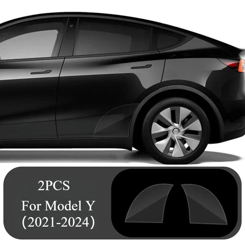 Car Body Protective Film for Tesla Model 3/Y/3+ 2024 TPU Transparent Film Front Rear Door Extended Invisible Car Clothing Set