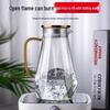 ZISIZ Heat-Resistant Glass Water Pitcher