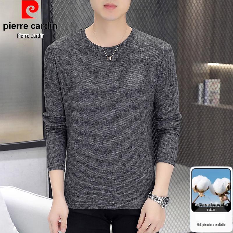 

Pierre Cardin Men s Summer Ice Silk Long Sleeve T-Shirt 4XL