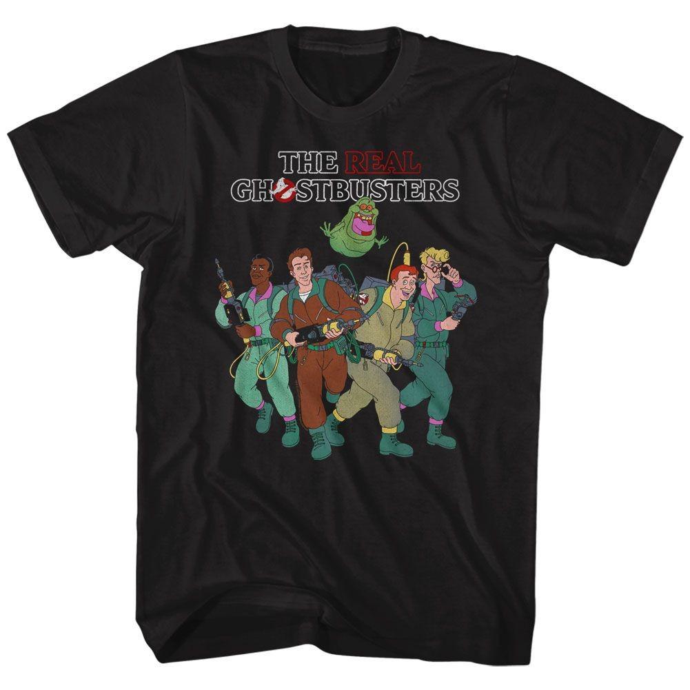 The Real Ghostbusters The Whole Crew T-Shirt S разноцветный