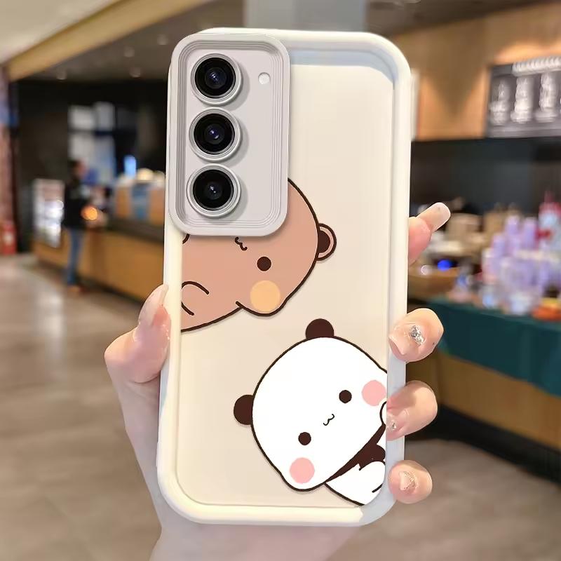 Cute BUBU DUDU Couple Case For Samsung Galaxy Case S24 S23 S22 S21 Ultra Plus A55 A54 A53 A52 A35 A25 A15 A14 5G Phone Y2k Cover