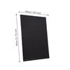 2 Pieces Black Canvas Art Panels with Wooden Frame for Painting