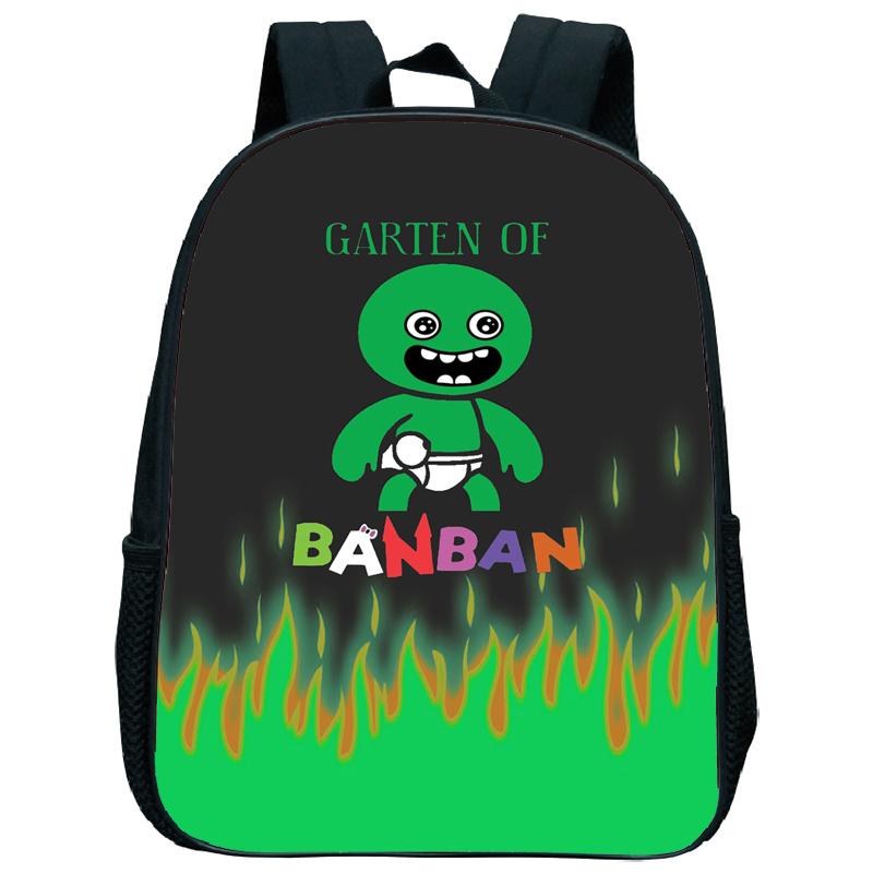 Garten Of BanBan Nursery Backpack Cartoon Game Kindergarten Toddler Kids Bag Waterproof Plecak Daily Children Mochila