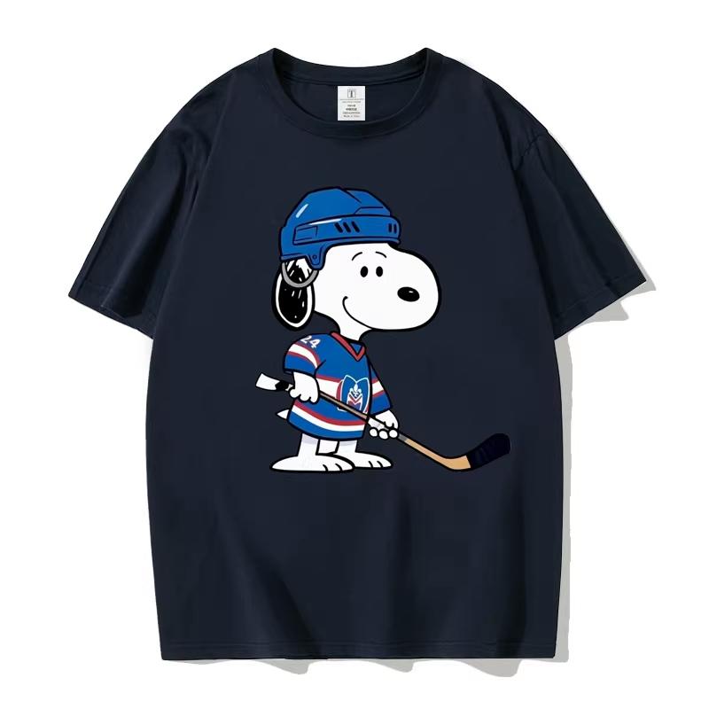Snoopys Womens Tops Tshirts Clothing Adult Anime Printed Short Sleeve Tshirt Cute Graphic TShirt Y2k Fashion Tee Girl Clothes