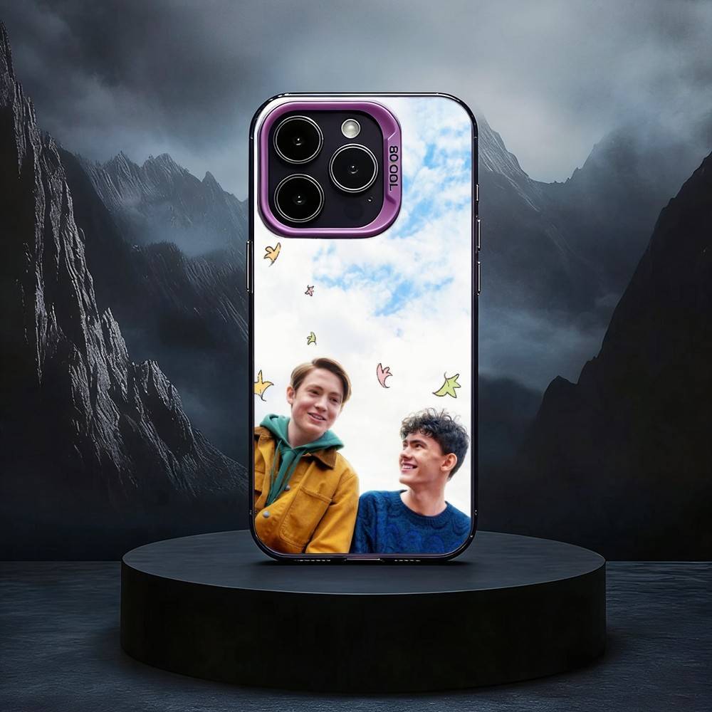 New H-Heartstopper M-Movie Phone Case For iPhone17,16,15,14,13,12,11 Plus,Pro Max Black Candy silver phone case iPhone17