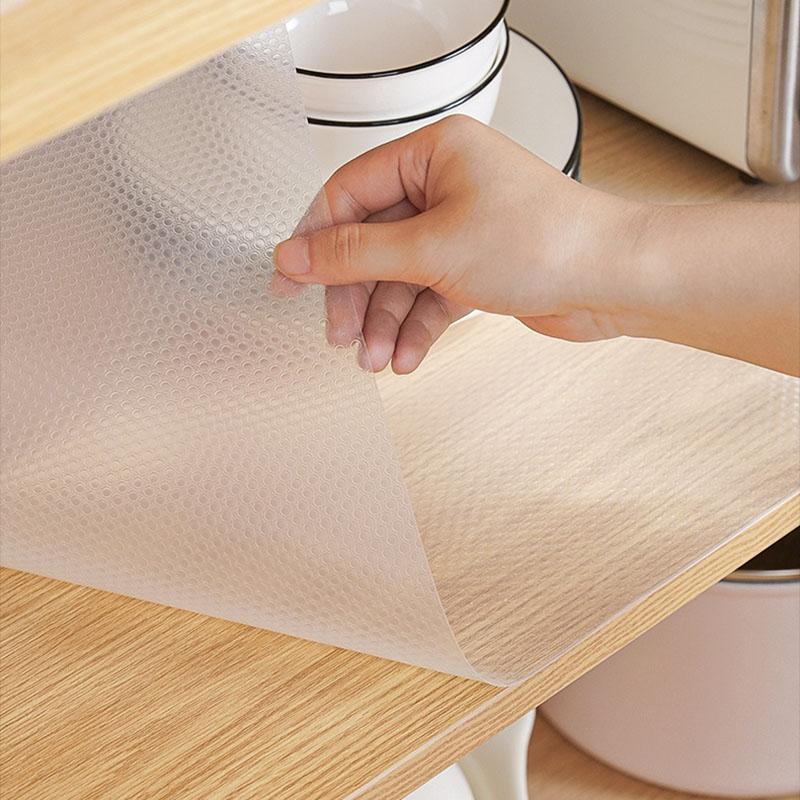 Cabinet Waterproof and Moisture-proof Mat Kitchen Countertop Mat Wardrobe Shoe Cabinet Mat Can Be Cut EVA Moisture-proof Mat