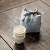 Chinese Style Embroidered Travel Tea Set Storage Bag Kung Fu Tea Set Cup Bag Teaware Accessories Sets Bags Protect Cup 2025 New