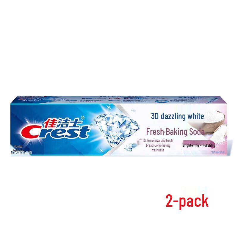 Crest 3D White Fresh Baking Soda Toothpaste