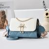 2025 New Style Women's Bag Trendy One-shoulder Crossbody Small Square Bag Fresh, Sweet, Fashionable and Versatile High-end Chain Mobile Phone Bag