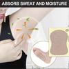 Adhesive Anti Sweat Pads 10 Pcs 9 X 6.5 cm Unisex Sweat Absorbing Armpit Pads