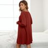 Ladies Three-Piece Homewear Pajamas Women's Suspenders Shorts Outer Robe Bathrobe Leisure Pajamas Set Homewear Set