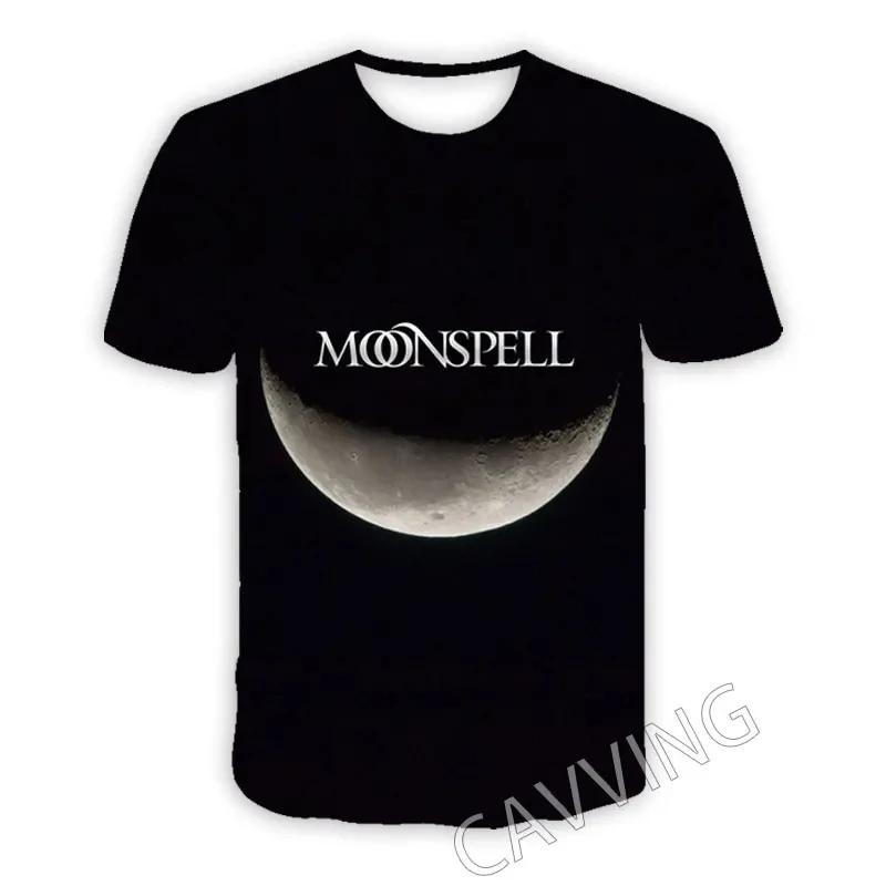 

Чоловічі 3D Принт MOONSPELL Гурт Повсякденні Футболки Хіп-Хоп Харадзюку Стилі Топи Одяг XL коричневий