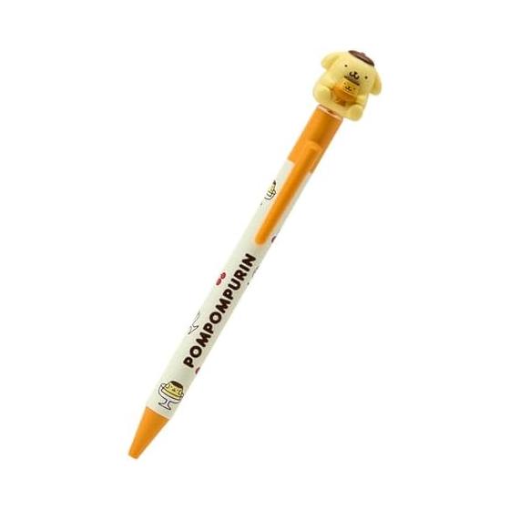 Sanrio Ballpoint Pen with Mascot Pom Pom Purin ABS Resin Ink Color: Black 926621