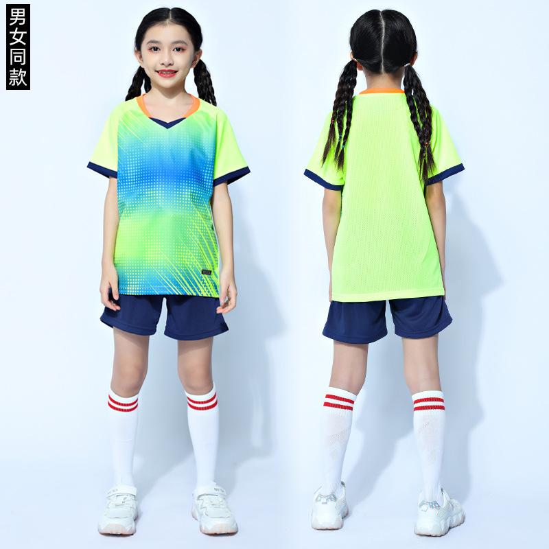 Group purchase: short-sleeve sets, tennis kits, table tennis competitions, and team uniforms for men, women, children, and adults 4XS