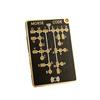 Morsecode-Trainingskarte, Professionelles elektronisches Lernwerkzeug im PCB-Stil mit interaktiven LEDs & Signaltasten, Tragbares Telegrafengerät in Taschengröße