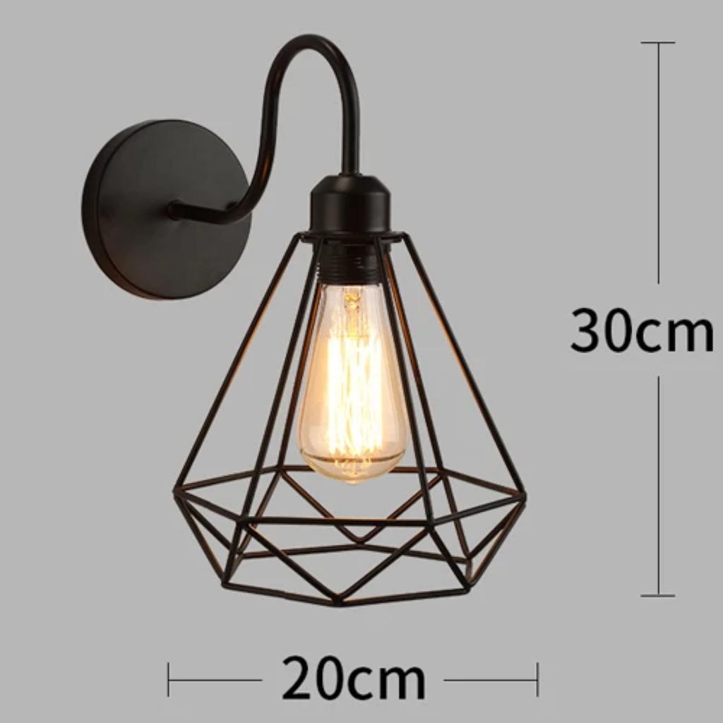 New Enhance Your Space with a Charming, Warm, Beautiful, Inviting, Elegant, Rustic Vintage Industrial Style Wall Lamp for Cozy S
