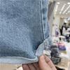 Women's High-Waisted Loose Fit Wide-Leg Denim Shorts