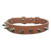 Multi-Color PU Leather Dog Collar & Leash - In Stock