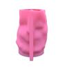 Geometric 3D Wreath Girl Gypsum Silicone Molds Storage Box Mold for Making Succulent Plant Pot Flower Pot Pen Holder