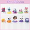 Gabi Dollhouse Collection Colorful Pvc Playset For Kids With Anime Characters And Figures