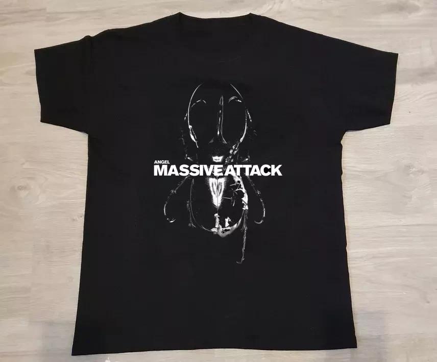 Massive Attack Band Angel Black T Shirt Full Size S-5XL XXXXL