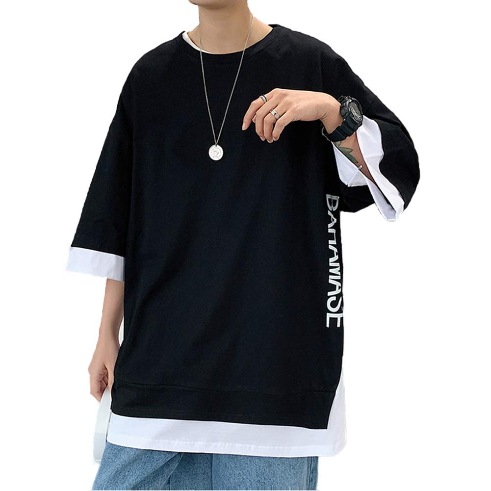 

Summer Short Loose Large 2XL [Poperdision] Men s T-shirt, Clothes, Sleeve, Basic, Plain, Breathable, Stylish, Tops, Fit, Pullover, Casual, Size,
