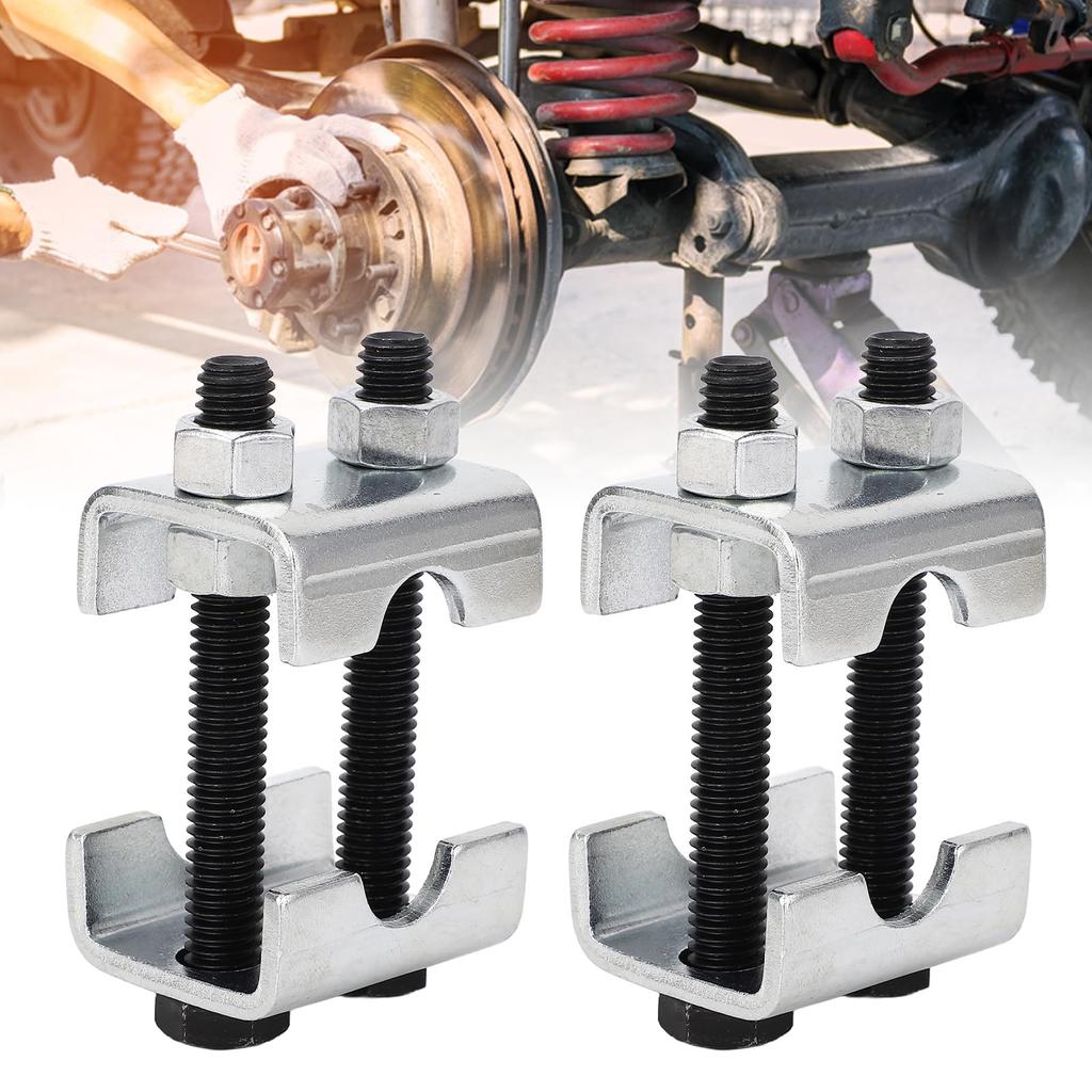Carbon Steel Coil Spring Compressor Set, Adjustable Height, 1" To 2", High Stability, Adjustable Coil Spring Compressor for Trucks and Cars