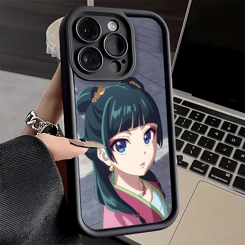 Phone Case for iPhone 17 Air 16E 15 16 Pro Max A-Apothecary D-Diaries Maomao Cover 14 Plus 13 12 Mini Soft Shell Silicone Fundas