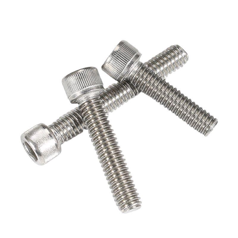 304 Stainless Steel Fine Thread Socket Head Cap Screw 10#-32, 1/4-20, 5/16-24